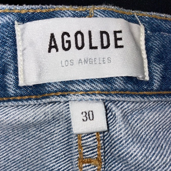 AGOLDE Fen High Rise Relaxed Taper in Wander Women’s Size 30 sold out on revolve - Picture 8 of 9